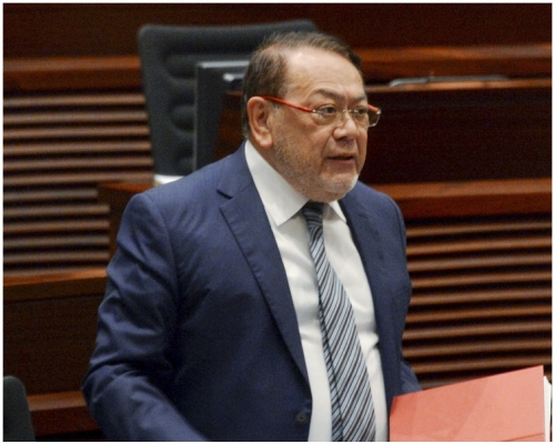 石禮謙對陳帆缺席會議感到遺憾。資料圖片