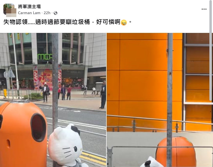 facebook截圖（資料來源：Carman Lam＠facebook將軍澳主場）