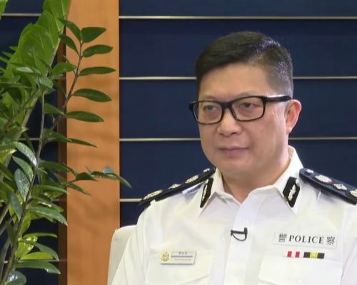 警方譴責有人網上散布鄧炳強確診假消息。 資料圖片
