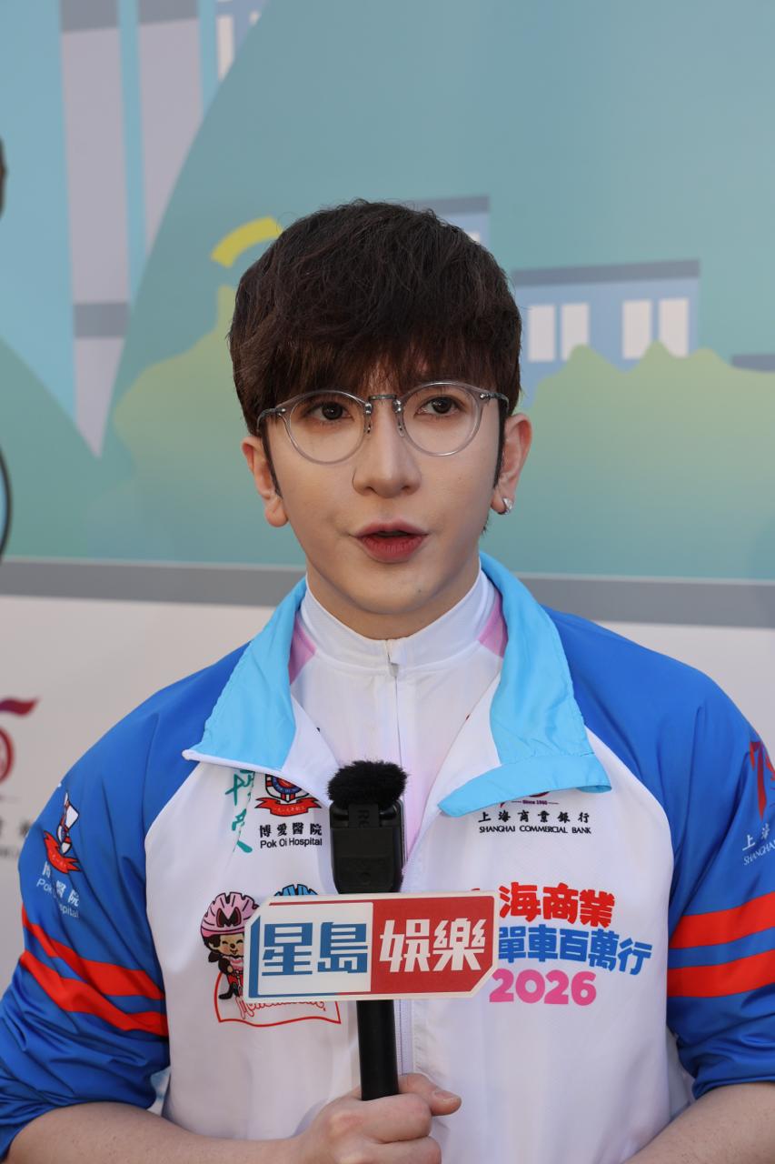 Anson Lo自認酒量佳。 Anson Lo自認酒量佳。