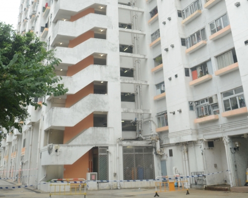 乙明邨男子上吊。資料圖片