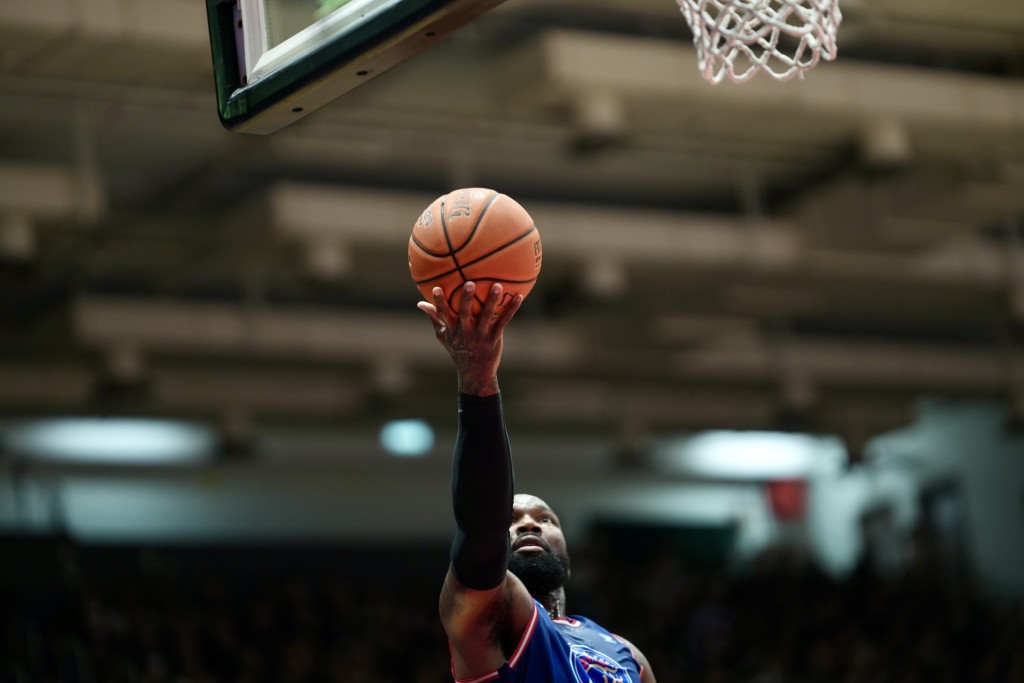 NBL季後賽總決賽Game4，香港金牛主場迎戰安徽文⼀。 劉駿軒攝