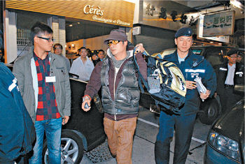 ■吴镇宇元旦日疑伤人被带署调查。资料图片