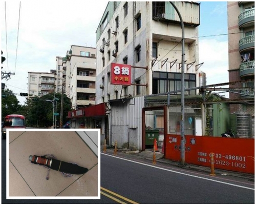 方男用刀砍向潘男腹部及背部,導致潘男肚破腸流。