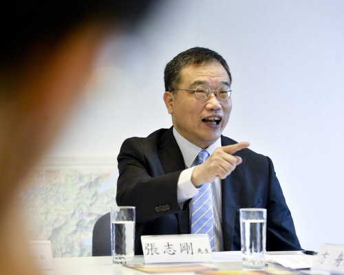 張志剛指新制度下投票率跌是好正常的現象。資料圖片
