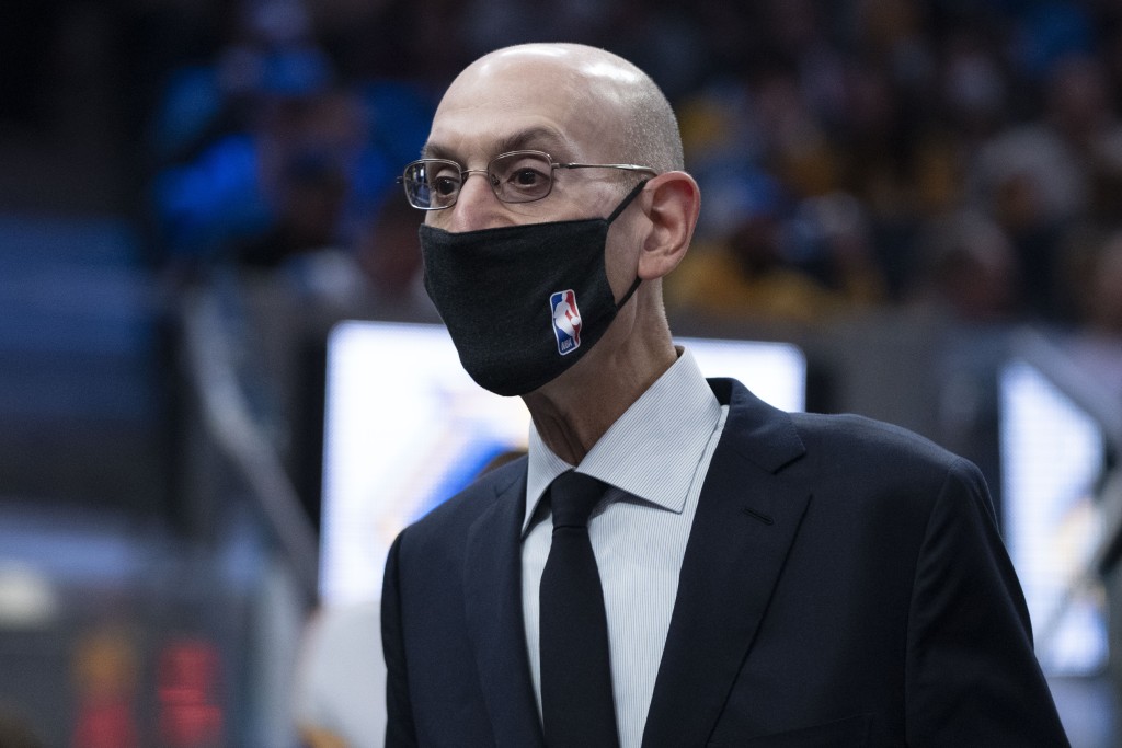 NBA總裁蕭華。Reuters