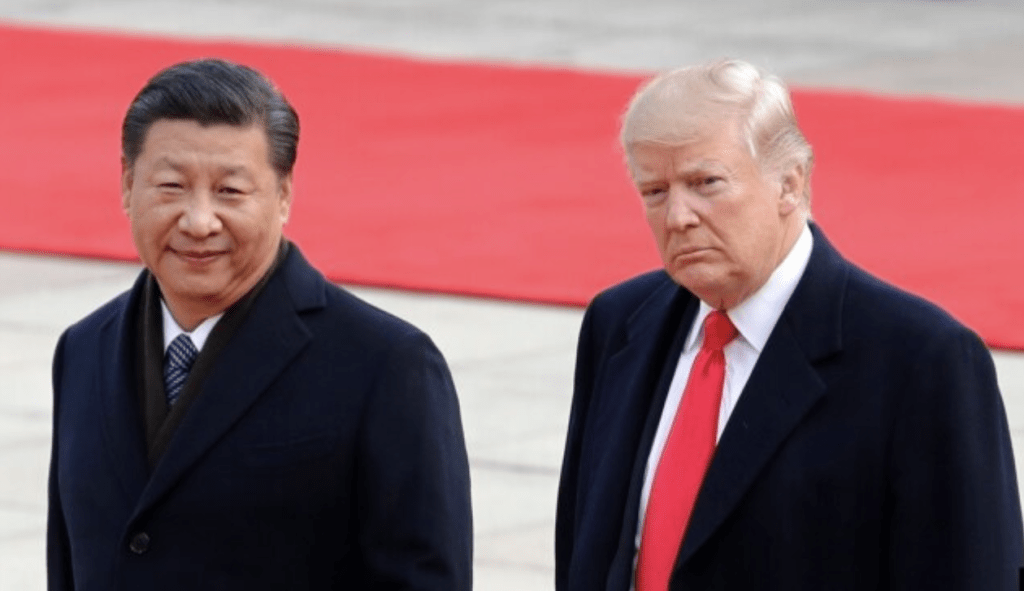 特朗普在白宮回答傳媒提問時,疑似「改口」,稱自己無取消與習近平的會面,說要視乎情況而定。美聯社 特朗普在白宮回答傳媒提問時,疑似「改口」,稱自己無取消與習近平的會面,說要視乎情況而定。美聯社