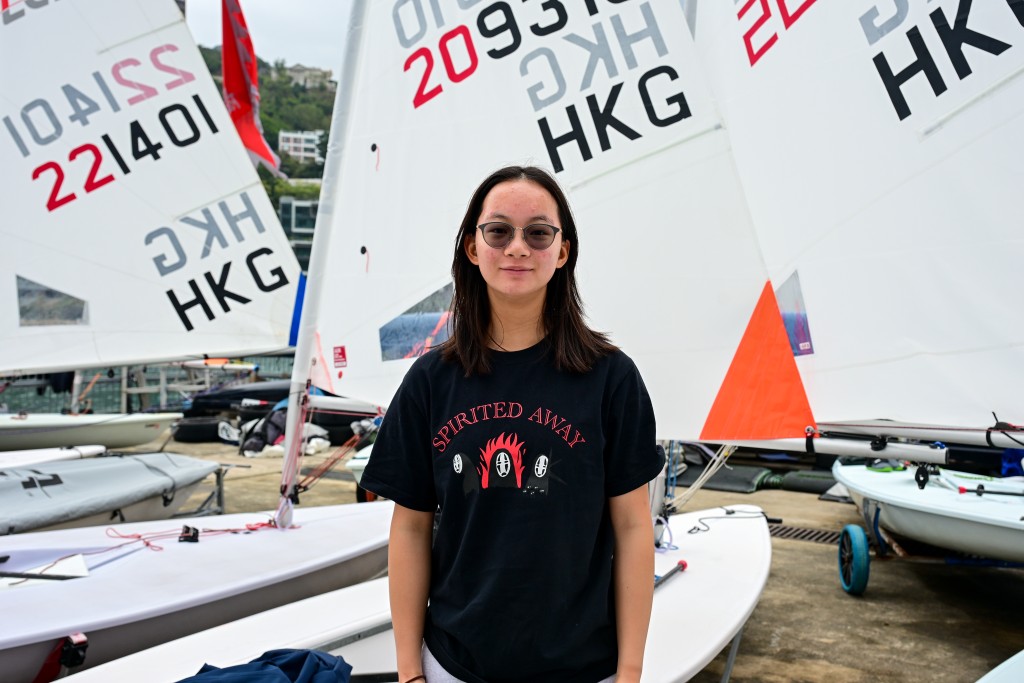 Zixi多次在ILCA4亞錦賽少年組中摘得獎牌。攝影：魏國謙