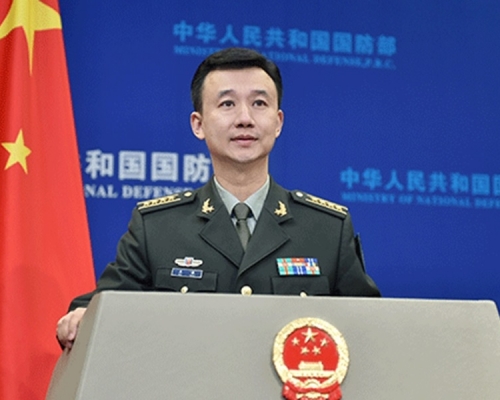 國防部發言人吳謙。網圖