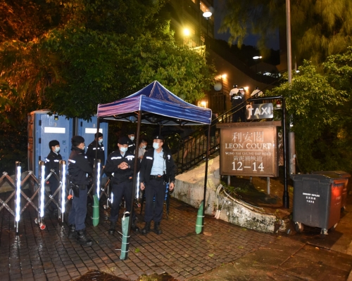 灣仔利安閣95名居民完成強檢 沒有發現確診