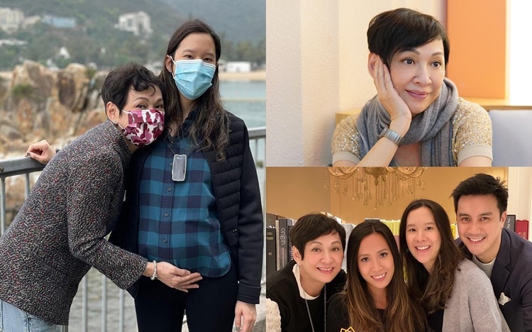 余安安於白色情人節興奮公佈長女懷孕喜訊。