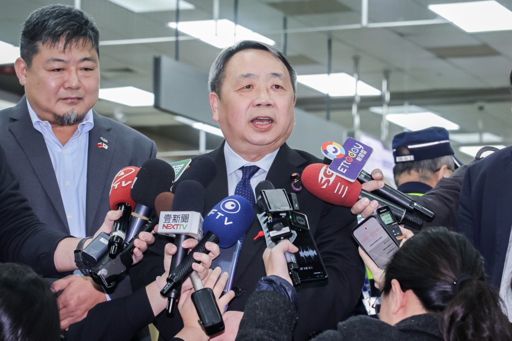 日本華裔參議員石平到台灣訪問。中央社 日本華裔參議員石平到台灣訪問。中央社