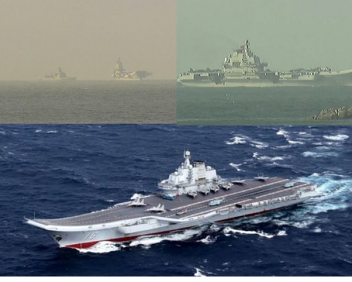中國首艘航空母艦遼寧號今早抵達本港。