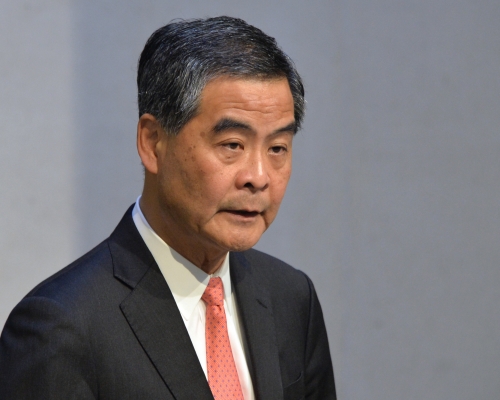 梁振英在信中表示，對香港的未來充滿信心