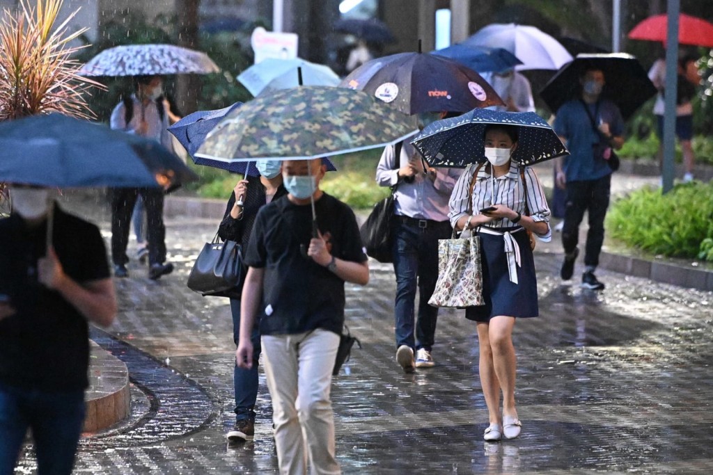 天文台取消黃色暴雨警告信號。