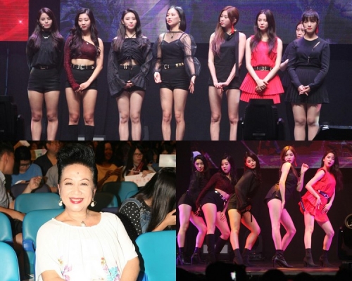韩国女团CLC开港骚，TVB童星出身的庄锭欣获家燕姐捧场。