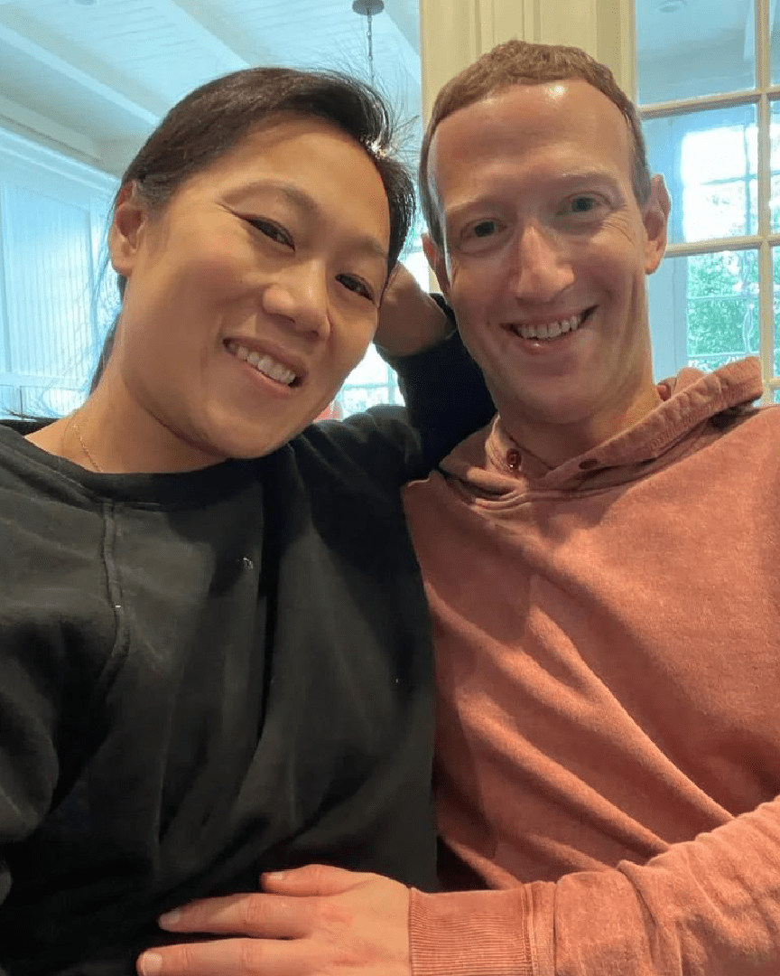 朱克伯格是公認的愛妻男。（IG@Mark Zuckerberg）