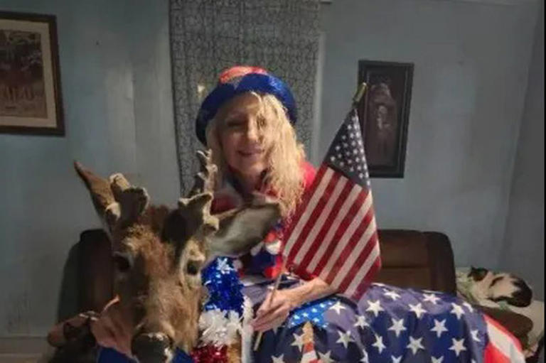 普罗杰很喜欢鹿。Jodi Prodger fb 普罗杰很喜欢鹿。Jodi Prodger fb