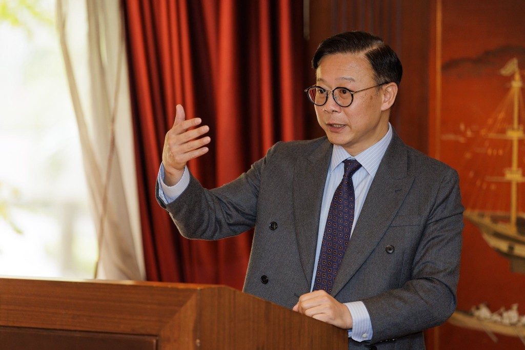 律政司副司長張國鈞。張國鈞FB圖片