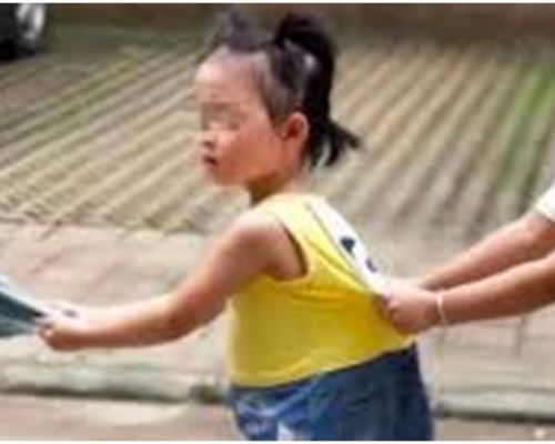 被外婆接走齊失蹤, 中山4歲半女童伏屍草地。網圖
