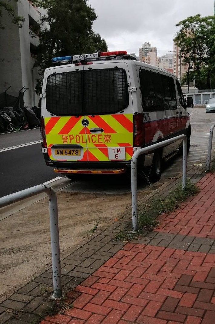 警方到场调查。fb:真.屯门友 警方到场调查。fb:真.屯门友