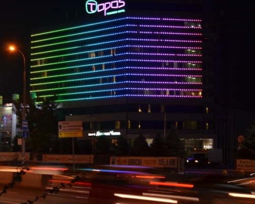 俄羅斯世界盃官方酒店的托波斯國會酒店（Topos Congress-Hotel）。（資料圖片）

