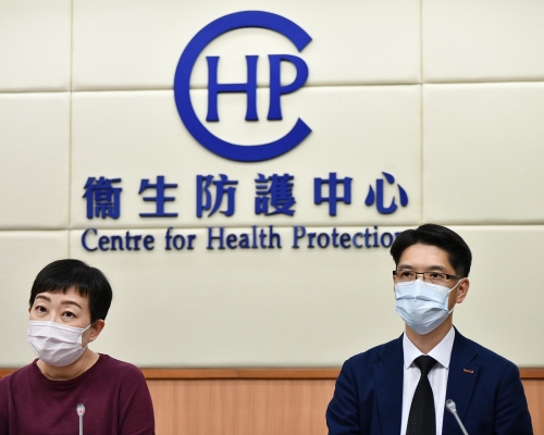 衞生防護中心有員工初步確診。資料圖片