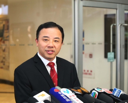 港大校長張翔。 香港大學官網