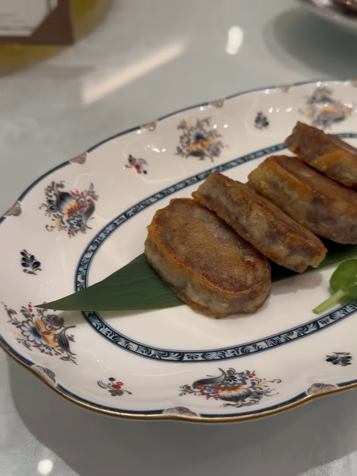食物非常豐富。 食物非常豐富。