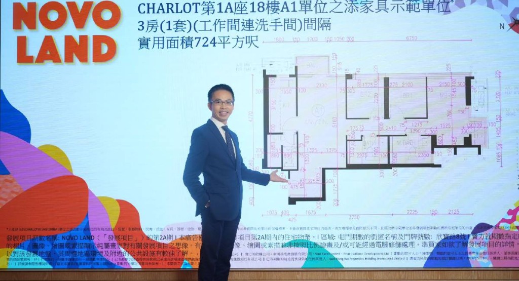 NOVO LAND 2A期短期開價,增「突破性」付款方法。