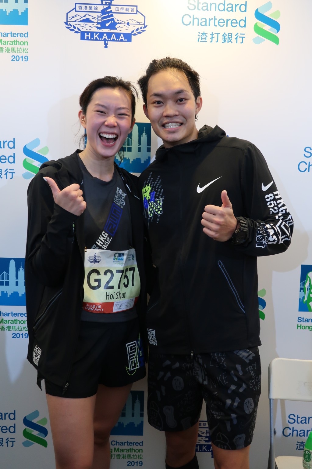 胡子彤19年尾與拍拖3年的游泳健將歐鎧淳分手。