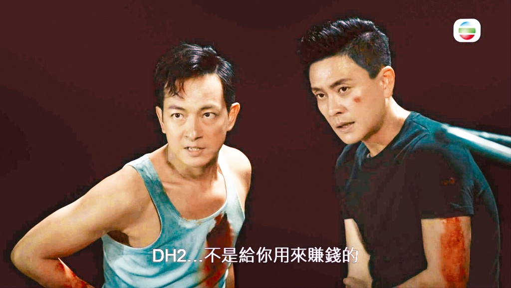 梁競徽在《飛虎3》似奸似忠，獲網民大讚演技。