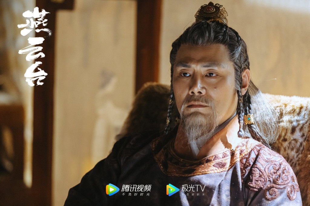 邵兵曾演出劇集《燕雲台》。 邵兵曾演出劇集《燕雲台》。