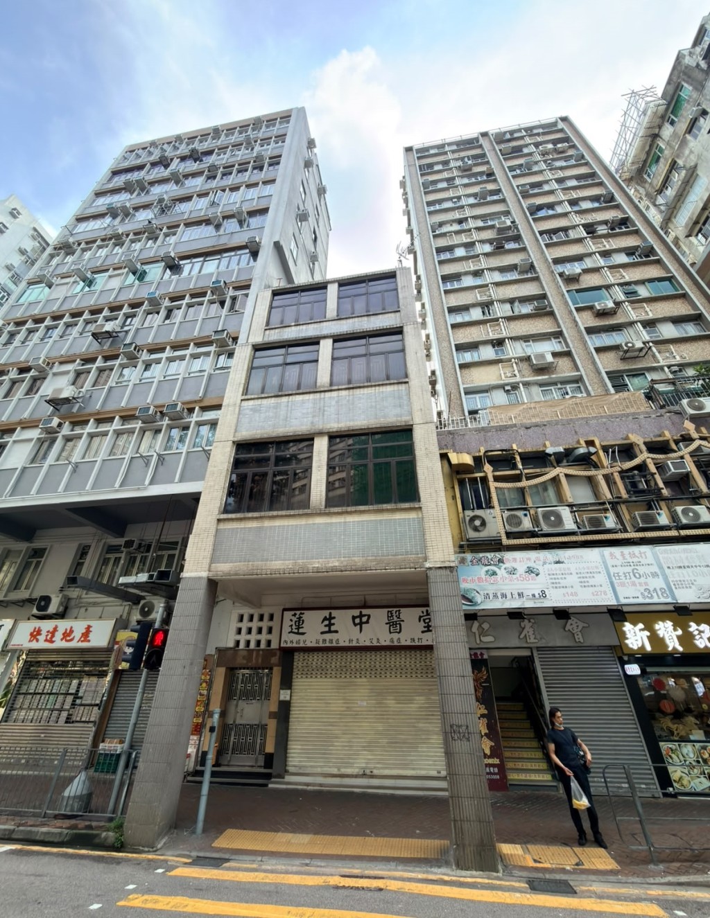 案發出現鱷魚的大廈。梁國峰攝