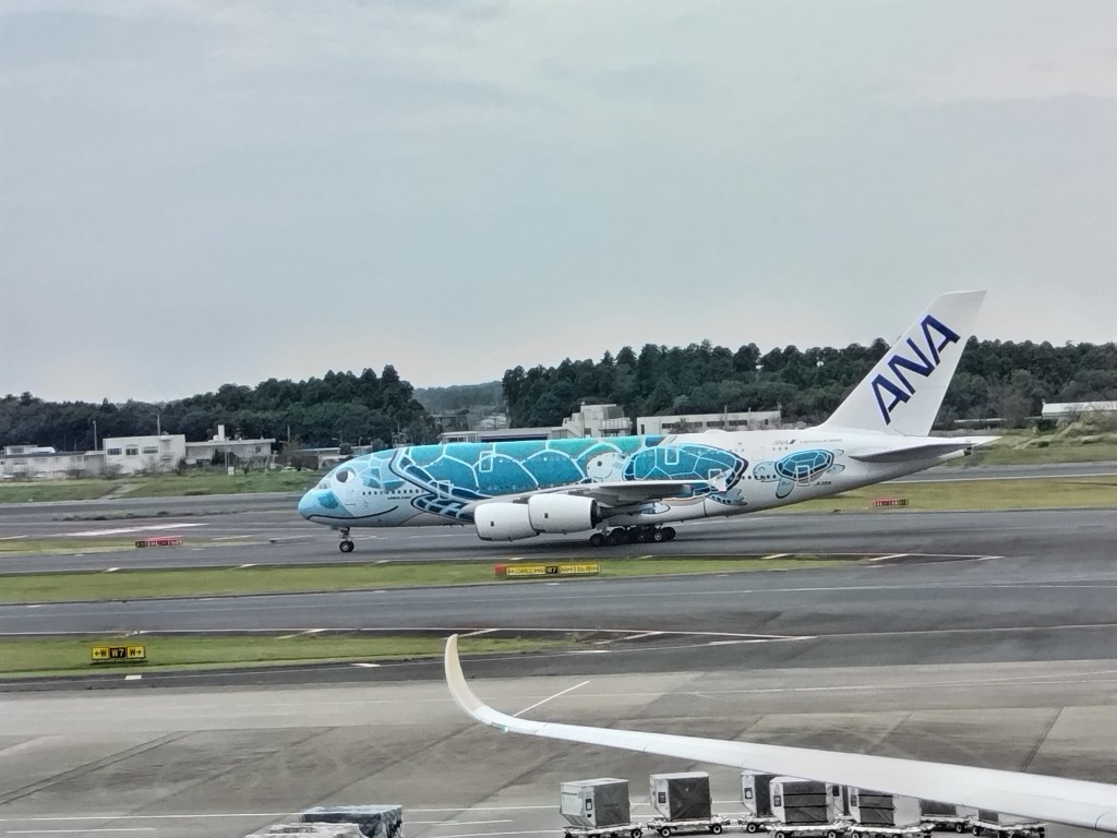 A380客機是目前世界上最大的噴氣式客機。（X@pikufutaba258）