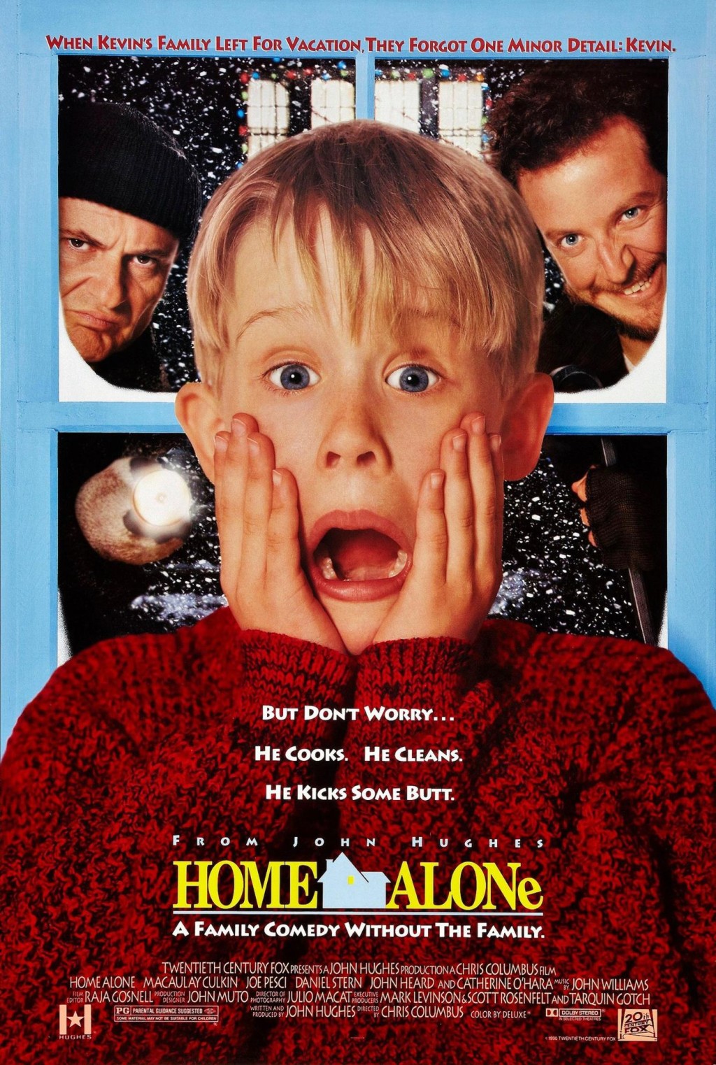 英語節日親子電影3：《寶貝智多星》（Home Alone）（網上圖片）