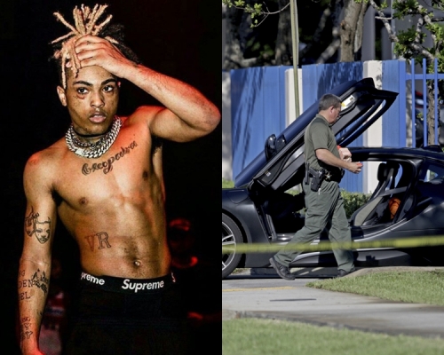 XXXTentacion遭槍殺。（AP）