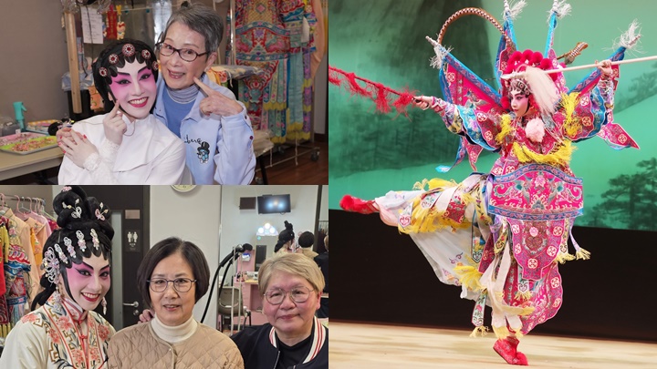 梁非同高難度抝腰臥月晒刀馬旦功架  陳寶珠睇到「嘩嘩聲」激讚 