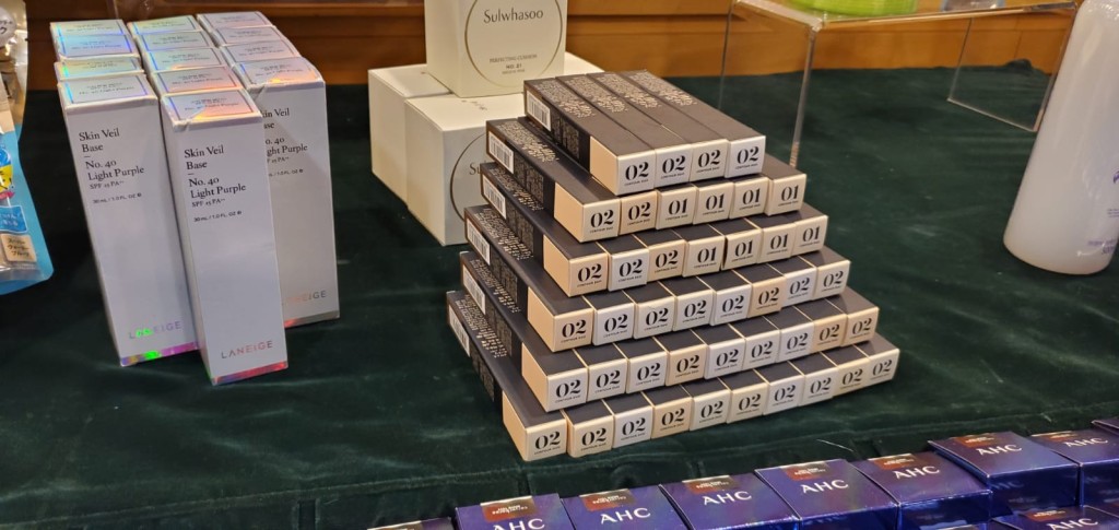 冒牌的日韓熱賣品牌。