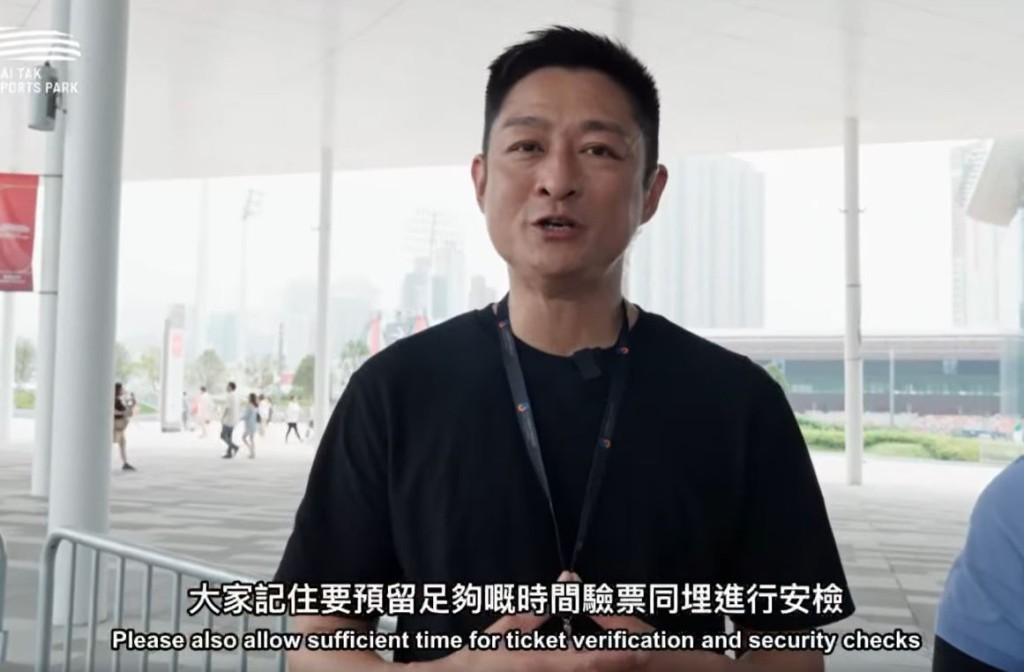 演員楊證樺化身「啟德隊長」，向觀眾宣傳顧己及人的訊息。