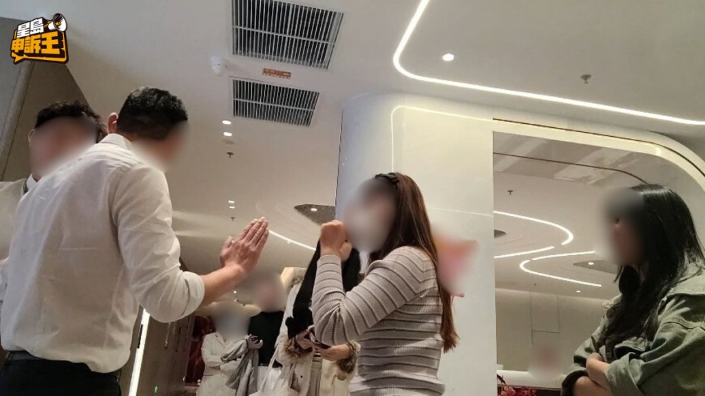 醫院職員拒絕回應苦主提問。