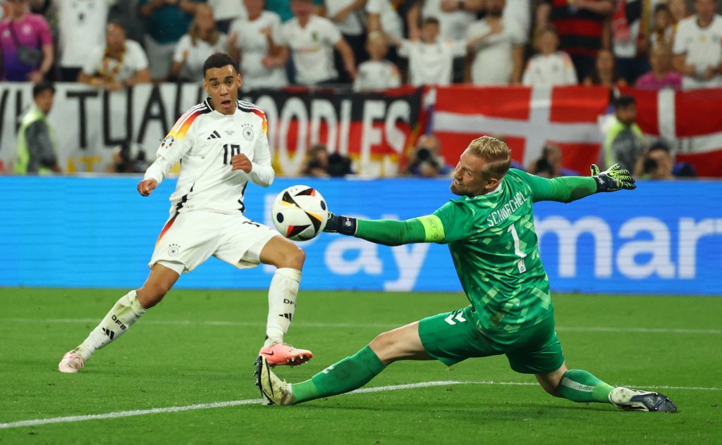 穆斯亞拿在今屆歐國盃累積入3球，並列射手榜榜首。Reuters