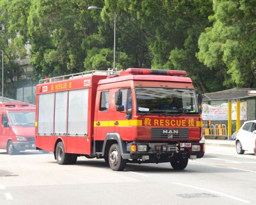 消防相信火警有可疑。資料圖片