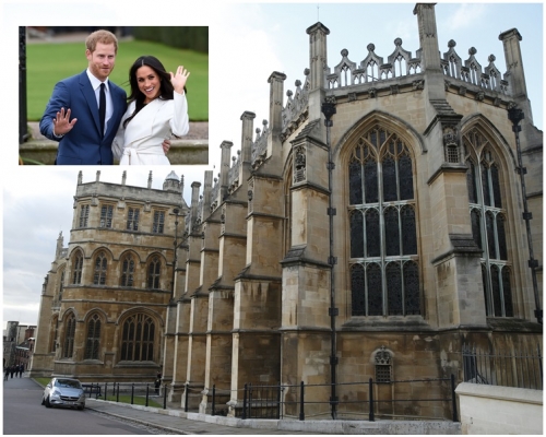 哈里和马克尔婚礼将于圣乔治教堂举行。AP