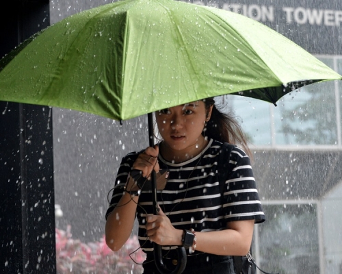 周日低見19℃,未來一周有雨。資料圖片