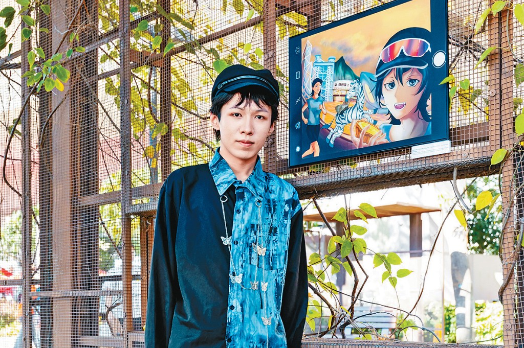 HKDI插画设计高级文凭学生获邀参与「香港街马」插画创作活动，当中一幅描绘泰国跑手故事的作品最为瞩目。