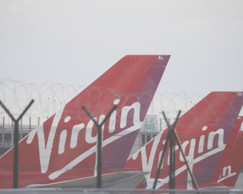 有知情人士指，維珍航空正與股東討論4億英鎊的注資方案。路透社圖片