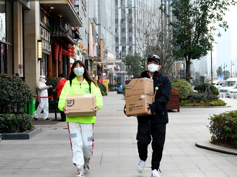 武漢局部解封措施無效。新華社