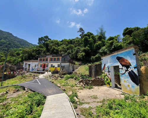 位于新界东北客家古村荔枝窝，近年一直进行保育工作，最新荣获美国建筑师学会香港分会授予「特别嘉许奖2021」。资料图片