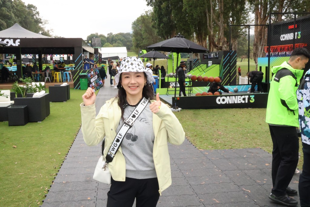 深圳球迷莊小姐。徐嘉華攝